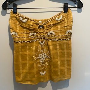 Free People Sunflower Tubetop